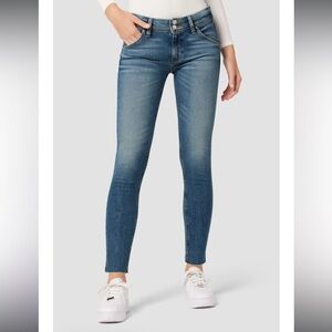 Hudson Midrise Collin Skinny Jeans 8 3/6” Rise Size 26